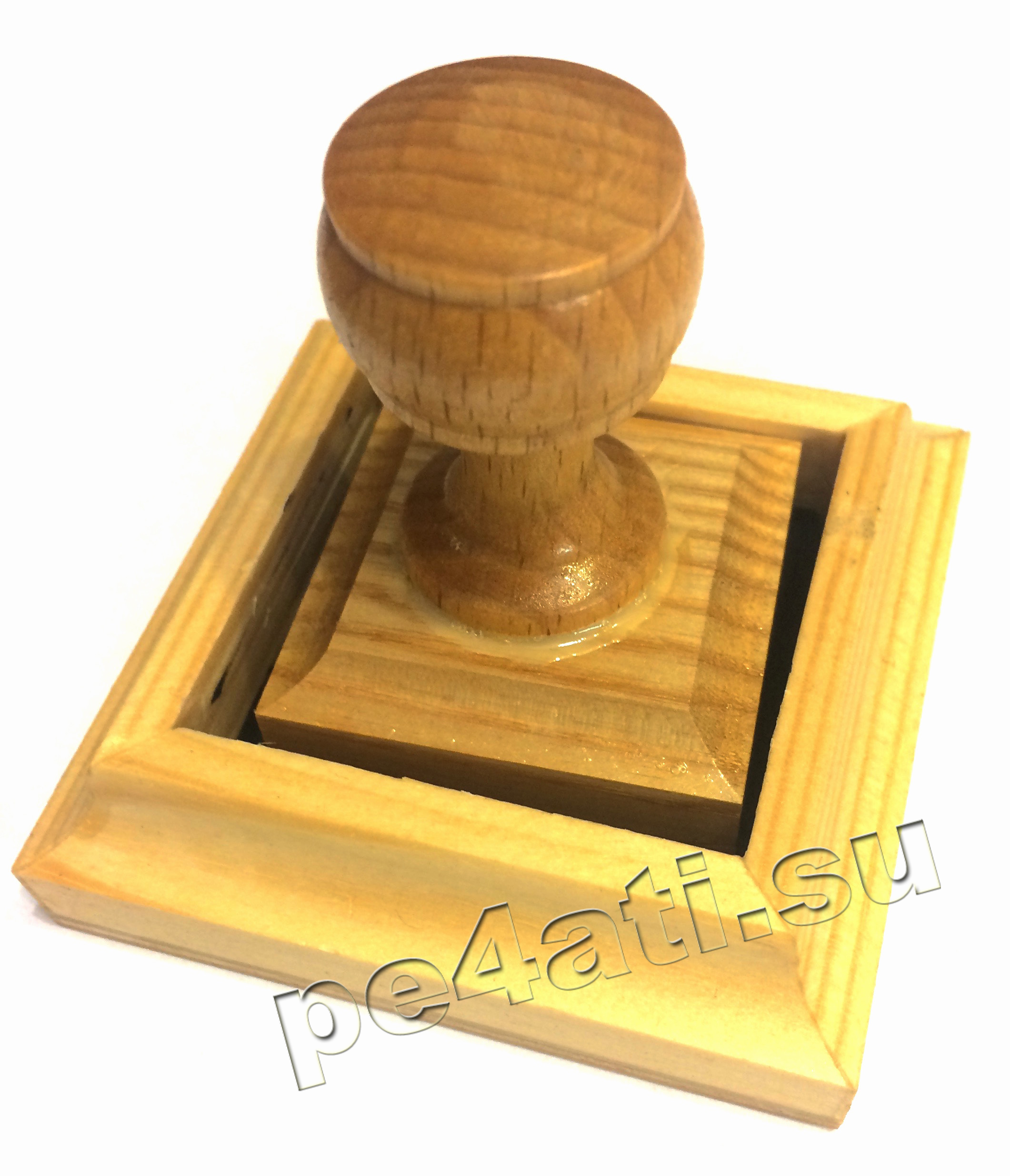 Квадратная деревянная оснастка с ложементом